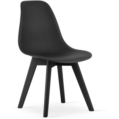 KITO - Viking - zwart - beuken - Dining chairs KITO - Viking - zwart - beuken - Dining chairs