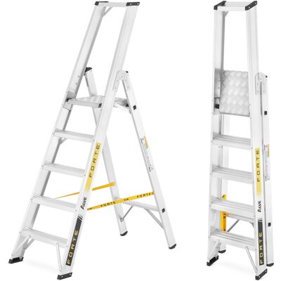 Viking - 5-standen aluminium ladder - antislip Viking - 5-standen aluminium ladder - antislip
