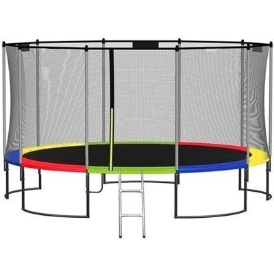 Viking Trampoline 305 cm met veiligheidsnet en ladder geschikt voor het hele gezin Viking Trampoline 305 cm met veiligheidsnet en ladder geschikt voor het hele gezin
