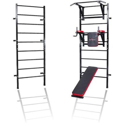 Viking - Training Ladder - Zwart/Rood - Thuisgym Viking - Training Ladder - Zwart/Rood - Thuisgym