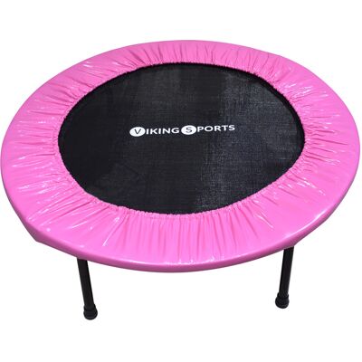 Viking Sports Fitness Trampoline - Veelzijdige Workout - Opvouwbaar - Roze Viking Sports Fitness Trampoline - Veelzijdige Workout - Opvouwbaar - Roze