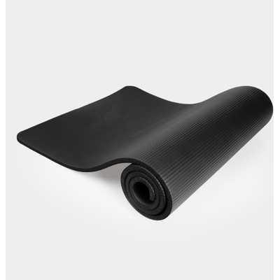 Viking yoga mat extra dik 1.5 cm antislip zwart comfortabel Viking yoga mat extra dik 1.5 cm antislip zwart comfortabel