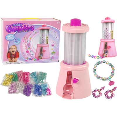 LEAN Toys Sieraden maken set - DIY speelgoed - 25x12cm - multikleur LEAN Toys Sieraden maken set - DIY speelgoed - 25x12cm - multikleur