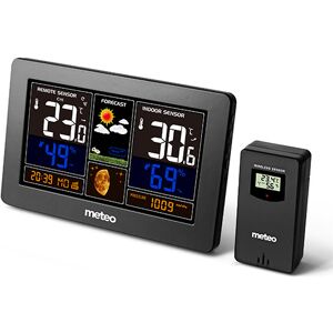 Weerstation METEO SP95 - Binnen- en buiten-temperatuur draadloos Weerstation METEO SP95 - Binnen- en buiten-temperatuur draadloos