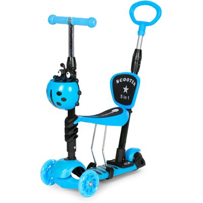 ECOTOYS Kinderstep - 57 cm - 5-in-1 - blauw ECOTOYS Kinderstep - 57 cm - 5-in-1 - blauw