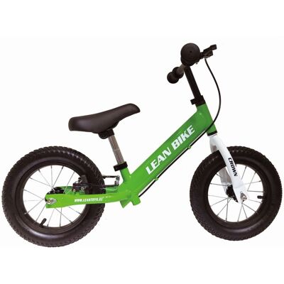 LEAN Toys Loopfiets - kinderfiets - met handrem - 84x13cm - groen LEAN Toys Loopfiets - kinderfiets - met handrem - 84x13cm - groen