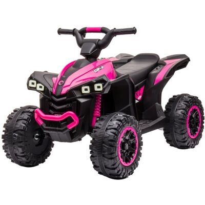 LEAN Toys Elektrische quad - 83x53x56cm - tot 3,5km/u - 2,4G - roze LEAN Toys Elektrische quad - 83x53x56cm - tot 3,5km/u - 2,4G - roze