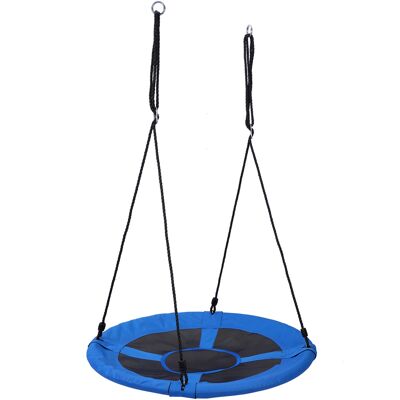 ECOTOYS Nestschommel - ronde schommel - 100 cm - tot 150 kg - blauw ECOTOYS Nestschommel - ronde schommel - 100 cm - tot 150 kg - blauw
