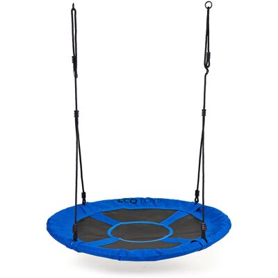 ECOTOYS Nestschommel - nest schommel - Ø100cm - max 150 kg - blauw ECOTOYS Nestschommel - nest schommel - Ø100cm - max 150 kg - blauw