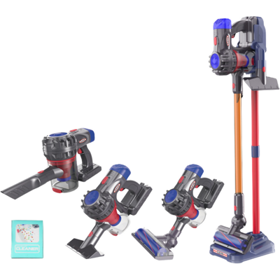 LEAN Toys Stofzuiger speelgoed - licht en geluid - 78.5x35x17 cm LEAN Toys Stofzuiger speelgoed - licht en geluid - 78.5x35x17 cm