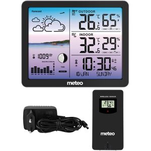 Weerstation METEO SP107 - Zwart - Binnen Buiten Temp & Baro Weerstation METEO SP107 - Zwart - Binnen Buiten Temp & Baro