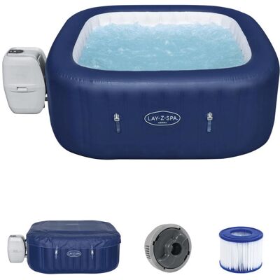 Opblaasbare jacuzzi - Bestway Lay-Z-Spa - 4-6 personen - blauw Opblaasbare jacuzzi - Bestway Lay-Z-Spa - 4-6 personen - blauw