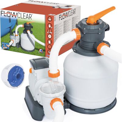 Bestway Flowclear - zandfilterpomp - 5678 l/u - 230W Bestway Flowclear - zandfilterpomp - 5678 l/u - 230W