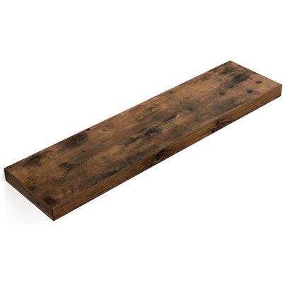 Viking Choice Zwevende Wandplank met Bevestigingsmateriaal - Bruin - 80 cm Viking Choice Zwevende Wandplank met Bevestigingsmateriaal - Bruin - 80 cm