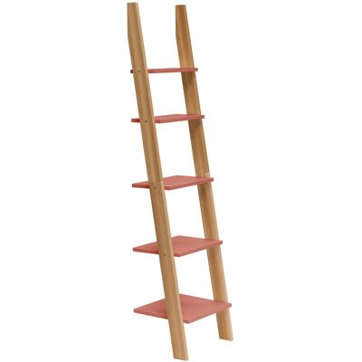 Viking Choice Ashme Ladderplank 5 planken Antiek Roze FSC-gecertificeerd Viking Choice Ashme Ladderplank 5 planken Antiek Roze FSC-gecertificeerd