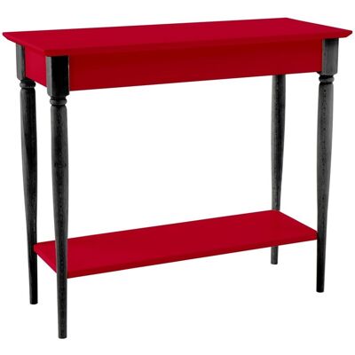 Viking Choice Mamo rood Consoletafel met plank van beukenhout en MDF Viking Choice Mamo rood Consoletafel met plank van beukenhout en MDF