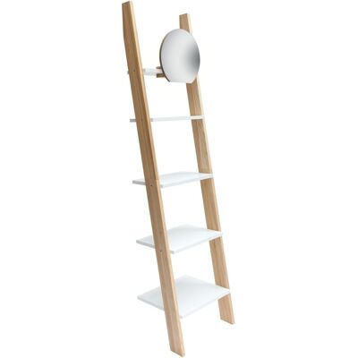 Ragaba Ashme ladderplank - Essenhout en MDF, FSC gecertificeerd, 5 planken Ragaba Ashme ladderplank - Essenhout en MDF, FSC gecertificeerd, 5 planken