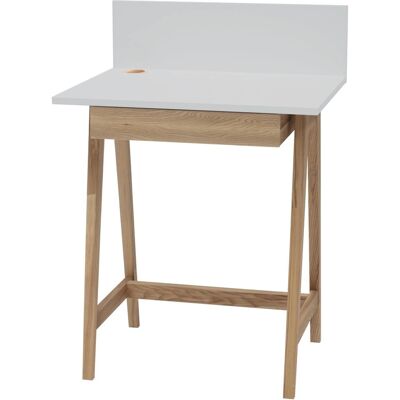 Viking Choice Luka Bureau - Lichtgrijs, 1 Lade, Eschenpoten - Bureaul Viking Choice Luka Bureau - Lichtgrijs, 1 Lade, Eschenpoten - Bureaul