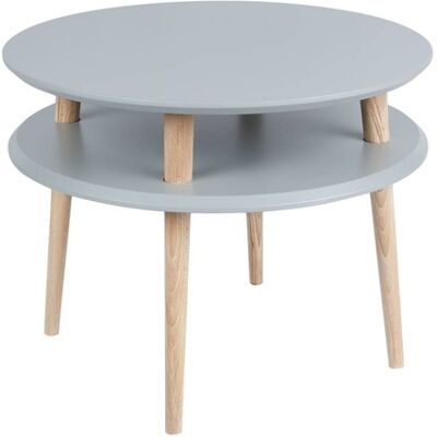 Ragaba Bijzettafel Ufoto 57cm Donkergrijs Beukenhouten Poten FSC Gecertificeerd Ragaba Bijzettafel Ufoto 57cm Donkergrijs Beukenhouten Poten FSC Gecertificeerd