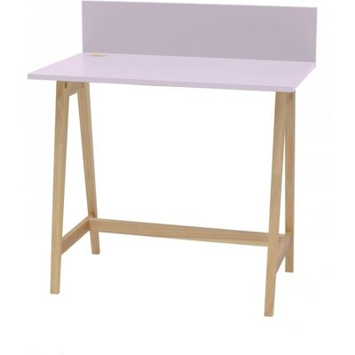 Ragaba Essenhouten Bureau Luka in Roze 85cm breed FSC gecertificeerd Ragaba Essenhouten Bureau Luka in Roze 85cm breed FSC gecertificeerd