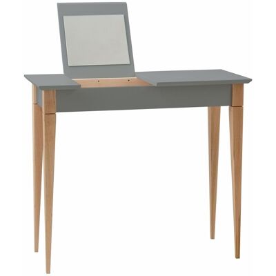 Ragaba Kaptafel Mimo: Donkergrijs betongrijs, beukenhout, 85x35x74cm Ragaba Kaptafel Mimo: Donkergrijs betongrijs, beukenhout, 85x35x74cm