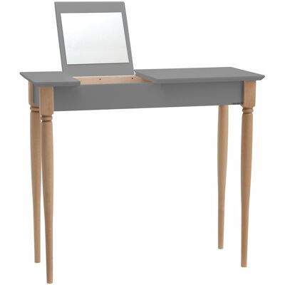 Ragaba Mamo Donkergrijze Kaptafel met Spiegel - FSC-gecertificeerd Beukenhout & MDF Ragaba Mamo Donkergrijze Kaptafel met Spiegel - FSC-gecertificeerd Beukenhout & MDF