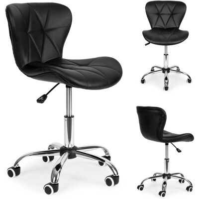 ECOTOYS Bureaustoel - in hoogte verstelbaar - 72-84,5 cm - zwart ECOTOYS Bureaustoel - in hoogte verstelbaar - 72-84,5 cm - zwart