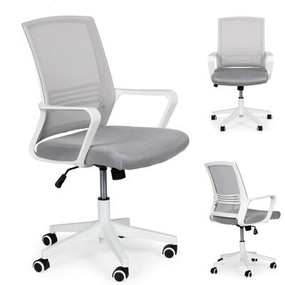 ECOTOYS Bureaustoel - ergonomisch - verstelbaar - 90-100cm - grijs ECOTOYS Bureaustoel - ergonomisch - verstelbaar - 90-100cm - grijs