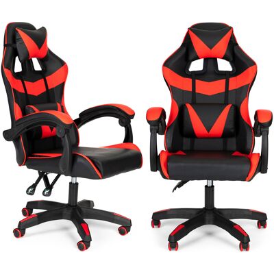ECOTOYS Gamingstoel - verstelbare zithoogte - met kussens ECOTOYS Gamingstoel - verstelbare zithoogte - met kussens