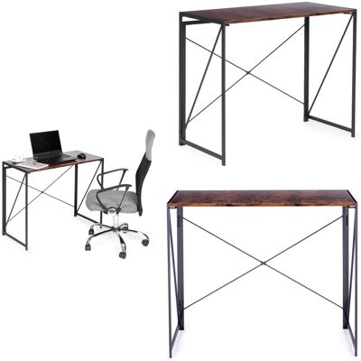 ECOTOYS Industrieel bureau - Modern - Loft - Computer - 90x75x45cm ECOTOYS Industrieel bureau - Modern - Loft - Computer - 90x75x45cm