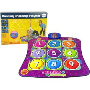 LEAN Toys Dansmat - 91x86 cm - met 5 spelvarianten - LED verlichting LEAN Toys Dansmat - 91x86 cm - met 5 spelvarianten - LED verlichting