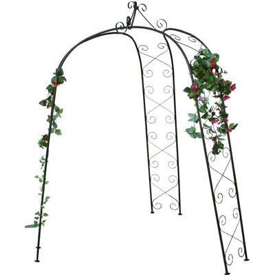 Chomik Garden Line - rozenboog metaal - stabiele - 180x39x240 cm Chomik Garden Line - rozenboog metaal - stabiele - 180x39x240 cm