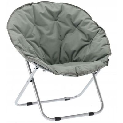 Chomik Garden Line - kampeerstoel - vouwstoel - 80x60x75 cm - grijs Chomik Garden Line - kampeerstoel - vouwstoel - 80x60x75 cm - grijs