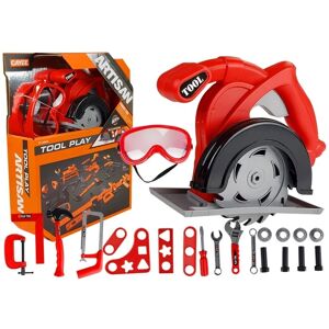 Viking Choice Kinder gereedschap set met cirkelzaag 23-delig Viking Choice Kinder gereedschap set met cirkelzaag 23-delig