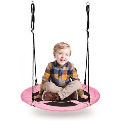 ECOTOYS Nestschommel - nest schommel - 100 cm - tot 100 kg - roze ECOTOYS Nestschommel - nest schommel - 100 cm - tot 100 kg - roze