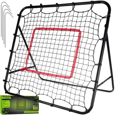 Malatec Focikaou - Voetbaldoel 120x120x50 cm - Zwart/Rood - IJzeren frame Malatec Focikaou - Voetbaldoel 120x120x50 cm - Zwart/Rood - IJzeren frame