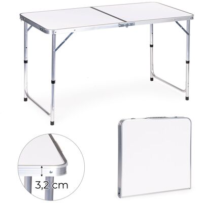 ECOTOYS Inklapbare campingtafel - 120x60 cm - verstelbare hoogte - 4,6 kg ECOTOYS Inklapbare campingtafel - 120x60 cm - verstelbare hoogte - 4,6 kg
