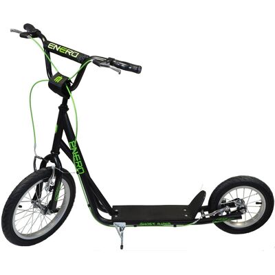 Viking Choice Step wit met groen - metaal - dubbele handrem Viking Choice Step wit met groen - metaal - dubbele handrem
