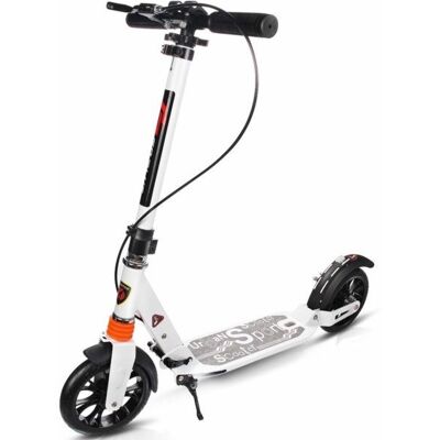 Viking Choice Step Urban - met schokbrekers & schijfremmen - tot 100 kg - wit Viking Choice Step Urban - met schokbrekers & schijfremmen - tot 100 kg - wit