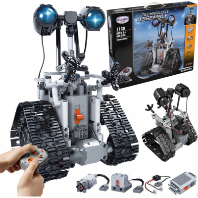 Viking Choice Robot speelgoed - RC - bouwpakket - 408 bouwstenen - 14x15x21cm Viking Choice Robot speelgoed - RC - bouwpakket - 408 bouwstenen - 14x15x21cm