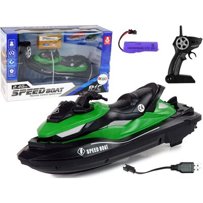 Viking Choice RC waterscooter - propellers - 27x12x12 cm - groen Viking Choice RC waterscooter - propellers - 27x12x12 cm - groen