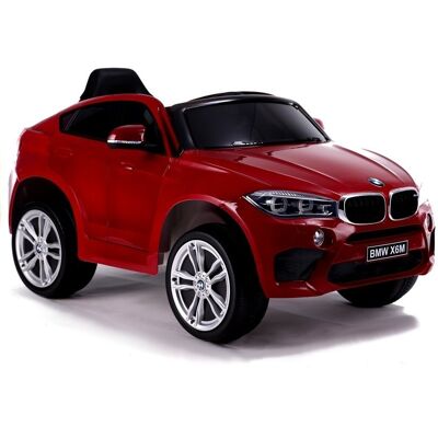 LEAN Toys Elektrische kinderauto - BMW X6 - 116x77x60cm - 12V - rood LEAN Toys Elektrische kinderauto - BMW X6 - 116x77x60cm - 12V - rood