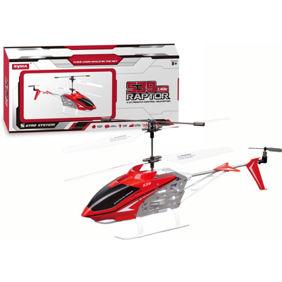LEAN Toys Bestuurbare helikopter - RC helicopter - 30x15x25cm - rood LEAN Toys Bestuurbare helikopter - RC helicopter - 30x15x25cm - rood