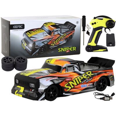 LEAN Toys RC driftauto - oranje - 4x4 - snelheid 30km LEAN Toys RC driftauto - oranje - 4x4 - snelheid 30km