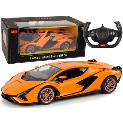 LEAN Toys Rc Lamborghini Sian Fkp 37 - Schaal 1:14 - oranje LEAN Toys Rc Lamborghini Sian Fkp 37 - Schaal 1:14 - oranje