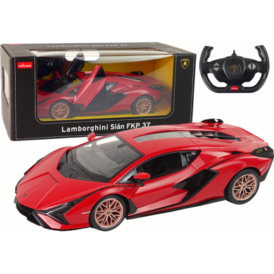 LEAN Toys Rc Lamborghini Sian Fkp 37 - Schaal 1:14 - rood LEAN Toys Rc Lamborghini Sian Fkp 37 - Schaal 1:14 - rood