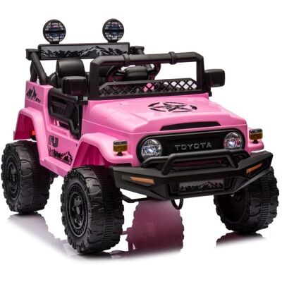 LEAN Toys Roze kinderauto Toyota FJ Cruiser - 4x4 LEAN Toys Roze kinderauto Toyota FJ Cruiser - 4x4