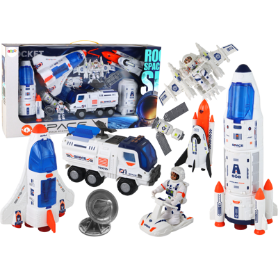 LEAN Toys Speelgoed ruimteschip - Raket - Ruimteschepen - Ruimtevoertuigen - 12 stuks LEAN Toys Speelgoed ruimteschip - Raket - Ruimteschepen - Ruimtevoertuigen - 12 stuks