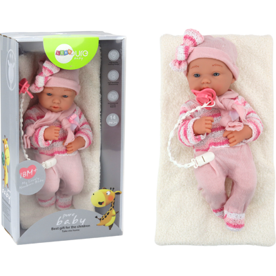 Viking Choice Baby Pop - Roze Kleding - Beweegbare Ledematen - Accessoires Viking Choice Baby Pop - Roze Kleding - Beweegbare Ledematen - Accessoires