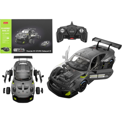 Viking Choice Op afstand bestuurbare raceauto - 68 elementen - Porsche 911 GT2 - 26x13x7 cm Viking Choice Op afstand bestuurbare raceauto - 68 elementen - Porsche 911 GT2 - 26x13x7 cm